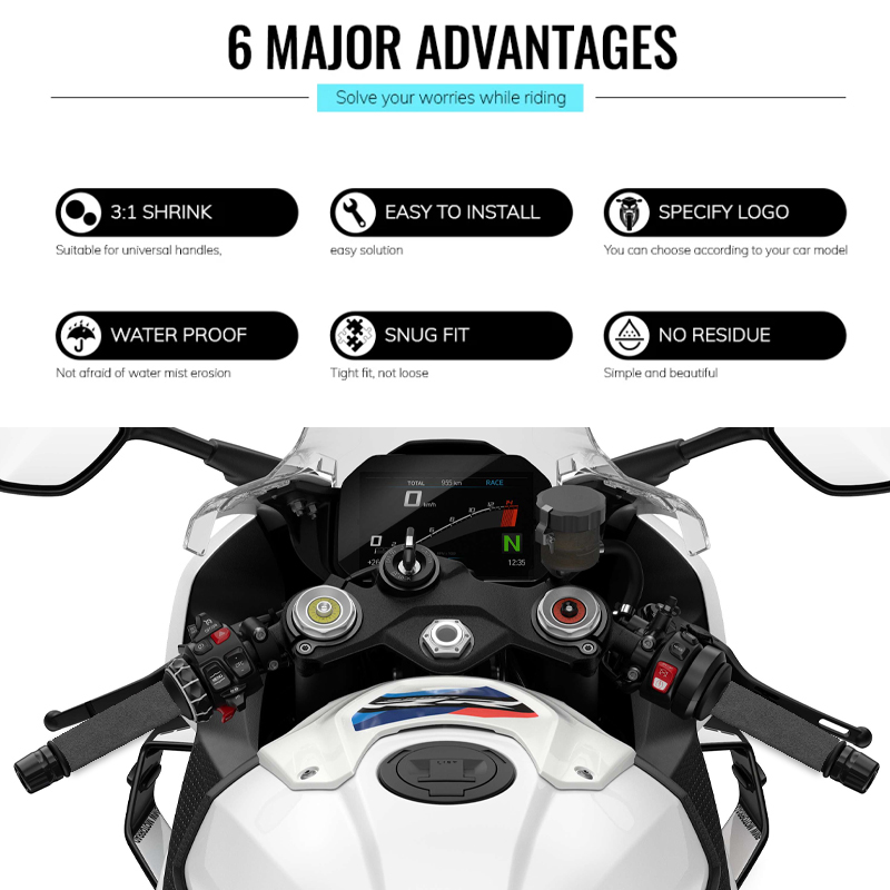 Motorcycle Heat Shrink Handleb - Handlebar Grip Heated review and price